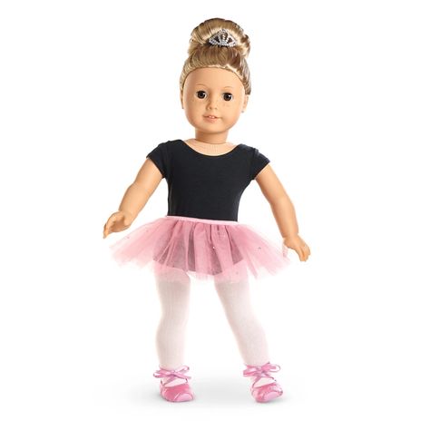 American Girl Ballet, American Girl Magazine, Jazz Outfits, Ballet Doll, American Girl Doll Diy, Ballet Clothes, Pink Tutu, American Girl Clothes, Women Bags Fashion