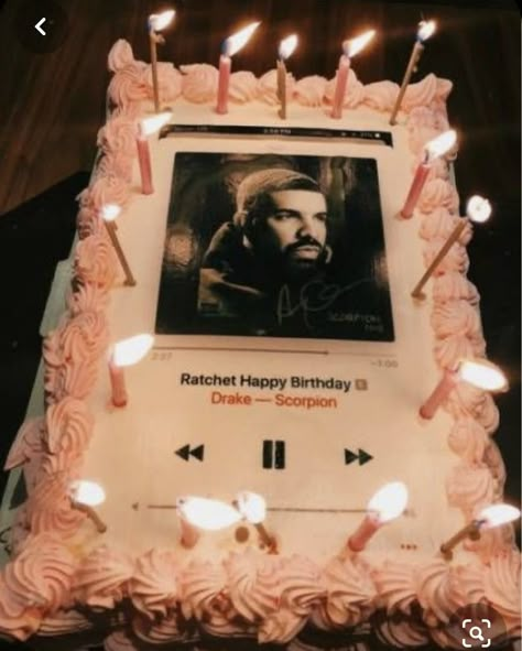 Eminem Birthday Cake, Spotify Cake, Rapper Cake, Drake Birthday Cake, 17 Doğum Günü, Drake Cake, Drake's Birthday, 17. Geburtstag, Drizzy Drake