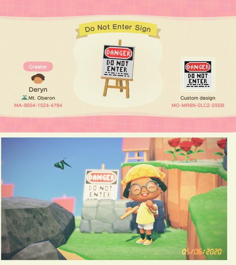 I'm sure someone needs a Do Not Enter sign - Imgur Cosy Games, Police Tape, Do Not Enter Sign, Animal Crossing 3ds, Animal Crossing Funny, Animal Crossing Guide, Animal Crossing Qr Codes Clothes, Acnh Codes, Animal Crossing Wild World