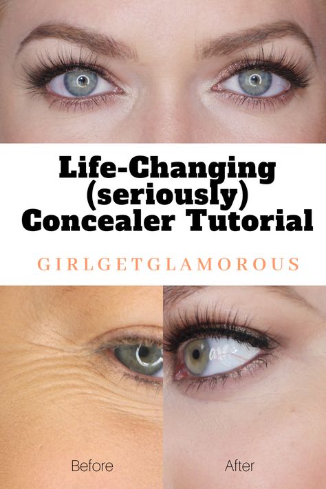 best concealer tutorial I've ever watched, life changing for dry and mature skin and dark circles | #concealer #beforeandafter #howto #makeuptips #mua #bridalmakeup #makeupadvice #makeuphacks #concealertutorial #tutorial #beauty Concealer Guide, Concealer Tutorial, Dark Circles Concealer, Make Up Concealer, Apply Concealer, Camouflage Makeup, Bollinger Bands, Under Eye Makeup, Makeup Over 50