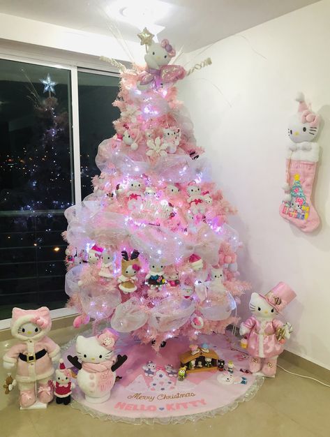 Christmas Y2k, Spiderman Christmas, Sanrio Christmas, Hello Kitty Christmas Tree, Hello Kitty Decorations, A Pink Christmas, Kitchen Christmas Gifts, Kitty Christmas, Hello Kitty Themes