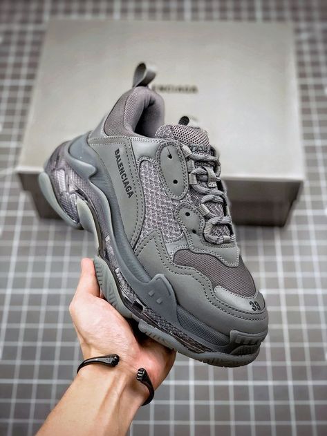 Balenciaga Triple S Sneakers, Converse Run Star, Balenciaga Sneakers, Mystery Bag, Balenciaga Shoes, Balenciaga Triple S, Jordans For Men, Formal Shoes, Shoe Game