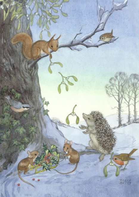 Squirrel Art, Storybook Art, Woodland Art, Hedgehog Art, Whimsical Illustration, Winter Art, Woodland Creatures, Christmas Illustration, Beatrix Potter