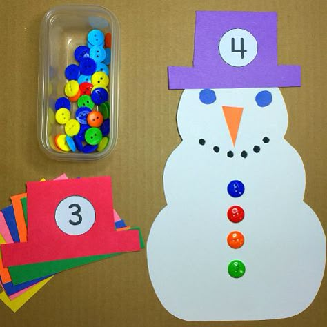 Winter Math Centers, Winter Classroom, Winter Kindergarten, Prek Math, Winter Math, Winter Preschool, Numbers Preschool, Preschool Christmas, Fine Motor Activities