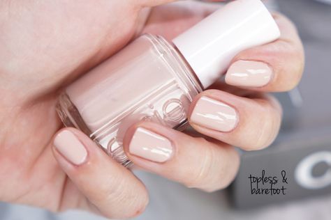 Neutral Nail Polish, Nude Polish, Pink Polish, White Nail Polish, Essie Nail Polish, Popular Nails, Essie Nail, Neutral Nails, Unique Nails