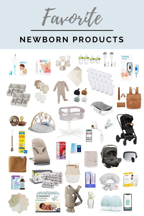 Newborn essentials and must-haves, favorite newborn products, tried and true baby items Newborn Shopping List, Baby Supplies List, Newborn List, Newborn Essentials List, Newborn Essentials Checklist, Baby Essential List, Baby Items Must Have, Newborn Necessities, Best Baby Registry