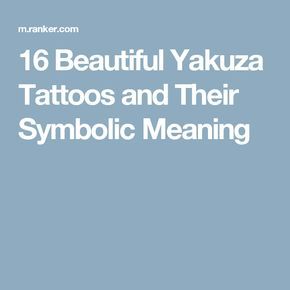 16 Beautiful Yakuza Tattoos and Their Symbolic Meaning Yakuza Symbol, Female Yakuza Tattoo, Yakuza Tattoo Woman Back, Yakuza Body Suit Tattoo, Like A Dragon Yakuza, Japanese Tattoo Meanings, Symbol Tattoos With Meaning, Tattoos And Their Meanings, Japanese Tattoo Symbols