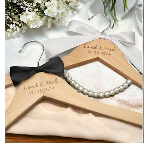 DIY wedding hangers