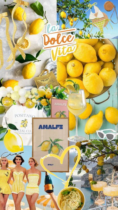 #amalficoast #lemon #lemontheme #lemonaesthetic #lemonpartytheme #lemonbachelorettetheme #bachelorette #partytheme #italianaesthetic #italiangirlsummer #italianparty #italianbachelorette #aesthetic Lemon Party Theme, Boho Chic Party, Positano Wedding, Italian Party, Bridal Shower Inspo, Italian Aesthetic, Bachelorette Themes, Rose Gold Party, Birthday Brunch