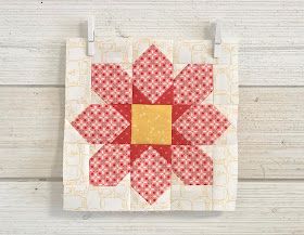 Flower Quilt Patterns, Spring Quilts, Bee In My Bonnet, Quilt Block Patterns Free, Quilt Square Patterns, Flower Quilts, Flower Quilt, Patchwork Quilt Patterns, Quilt Block Tutorial