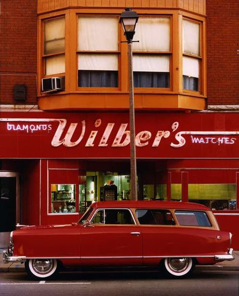 vintage everyday: 37 Breathtaking Color Photographs of the American South Taken by William Eggleston in the Late 1960s and Early 1970s Amc Cars, 50s Aesthetic, John Baldessari, Saul Leiter, Rare Historical Photos, William Eggleston, Johnson City, Station Wagons, Vintage Americana