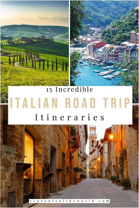 Italian Vacation Itinerary, Italian Road Trip, Italian Roadtrip, Italy Road Trip, Road Trip Italy, South Italy Itinerary, Italy West Coast Road Trip, South Italy Road Trip, Tuscany Road Trip