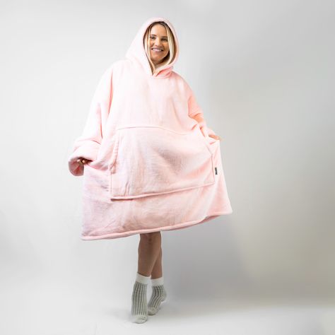 Baby Pink Wooliee - available at www.WOOLIEE.com | 1-3 Day Shipping 🇮🇪 #hoodie #blanket #wooliee #home #cozy #warm #present #gift #ireland Shifting Wr, Oodie And Blankets, Blanket Oodies, Blanket Sweatshirts, Cute Oversized Hoodies Pink, Big Blanket Sweatshirt, Hoodies Blanket, Throw Blanket Hoodie, Oodie Wearable Blanket Colors