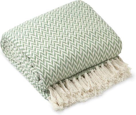 Emma Barclay Throw Blanket For Sofas Bed Extra Large Recycled Cotton Throws For Settees In Pistachio Green Throw Scandi Woven Blankets - Cherokee Collection 50" x 60" (127cm x 152cm) Pistachio Green Chair Blanket, Bedroom Throw, Car Blanket, Herringbone Throw, Woven Blankets, Bed Chair, Green Throw, Garage Conversion, Pink Blanket