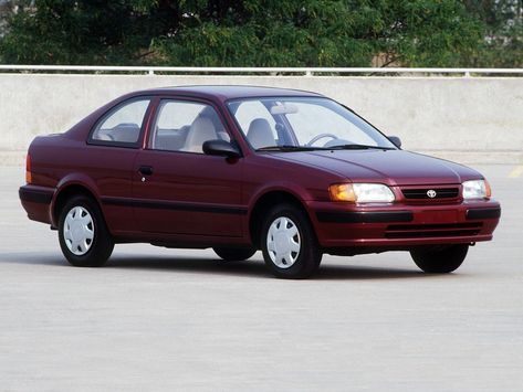 Toyota Tercel Coupe North America '1994–98 Toyota C-hr Modified, 1998 Toyota Corolla, 1990 Toyota Camry, 90s Cars, 1990 Toyota Corolla, 1985 Toyota Corolla, Car Evolution, Toyota Tercel, Peach Schnapps