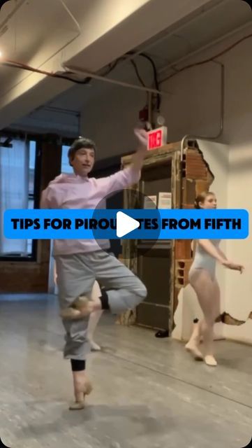 Ballet teacher explains mechanics of doing a pirouette from 5th position. Ballet Stretches, Ballet Teacher, Instagram Tips, Stretching, Labrador, Ballet, The Incredibles, On Instagram, Instagram