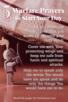 Prayers To Start Your Day, Warfare Prayers, Prayer For Guidance, Deliverance Prayers, Spiritual Warfare Prayers, Spiritual Attack, Everyday Prayers, Spiritual Prayers, Miracle Prayer