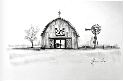 Heritage Barn was drawn for the Michigan Foundation for Agriculture. The original drawing was auctioned off at the Michigan Farm Bureau State Annual Meeting. The proceeds from the auction go to the Michigan Foundation for Agriculture which helps to support Agricultural Education through Ag in the Classroom, The Young Farmer Program, Leadership Development, and Consumer Awareness Outreach. This reproduction is from my original pencil drawing. Your print will come to you printed on Fuji Lustre Pho Ag In The Classroom, Barn Drawing, Consumer Awareness, Graphite Illustration, Barn Art, Barn Design, Annual Meeting, Farm Scene, Watercolor Wash