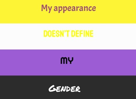 Nonbinary Wallpaper, Non Binary Aesthetic, Non Binary Gender, Lgbtq Quotes, Non Binary Pride, Gender Binary, Gay Memes, Lgbt Love, Non Binary