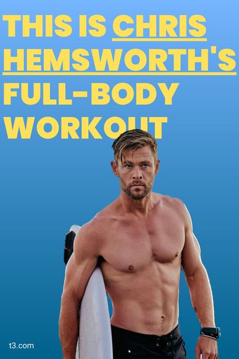 Chris Hemsworth Diet, Chris Hemsworth Thor Workout, Thor Workout, Chris Hemsworth Workout, Barbell Deadlift, Military Press, Chris Hemsworth Thor, Barbell Workout, Exercise Plan