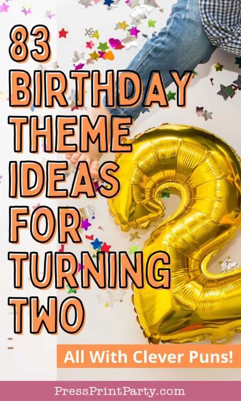 83 Punny 2nd Birthday Party Ideas Also Perfect for Twins Terrific Two Birthday, Two Years Birthday Theme, Two Tough Birthday, Sons 2nd Birthday Ideas, Birthday Theme For 2 Year Boy, Ball Themed Second Birthday, 2nd Birthday Puns, Outdoor 2nd Birthday Party Ideas, 2nd Twin Birthday Party Ideas