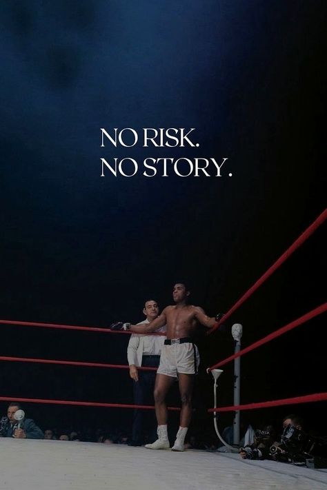 Risk Wallpaper, No Risk No Story, Best At Home Workout, Workout Routine For Men, Boxing Quotes, Basketball Posters, Music Motivation, Man Up Quotes, Inspirational Quotes About Success