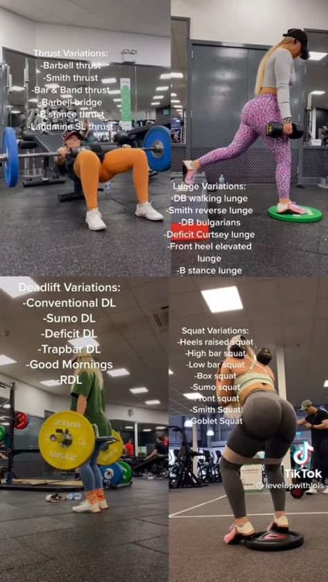 4 Week Glute Transformation, 5 Day Split Workout, Split Workout, Gym Girlie, Workout Gym Routine, Gym Plan, Glute Workouts, Gym Exercises, Lower Body Workouts