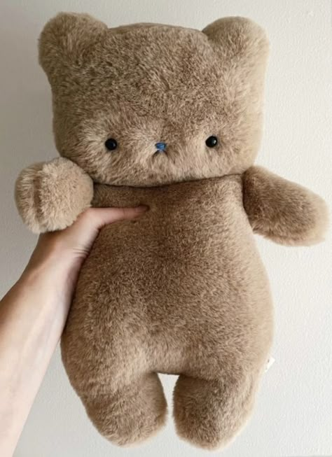 Kawaii Bear Plush, Bijoukitty Plush Pattern, Bijoukitty Plush, Bijou Kitty, Cute Squishies, Stuffed Bear, Cute Sewing Projects, Plushie Patterns, Sewing Stuffed Animals