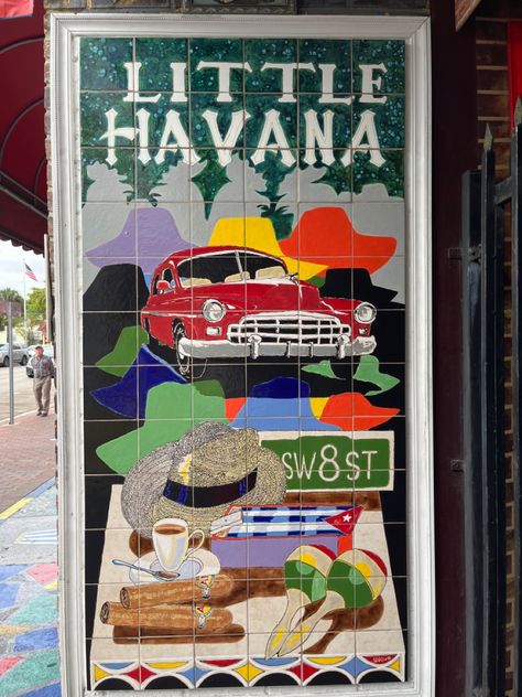 Little Havana Miami, Photography Restaurant, Miami Photography, Photo Set, Havana, Miami, Comic Book Cover, Restaurant, Paintings