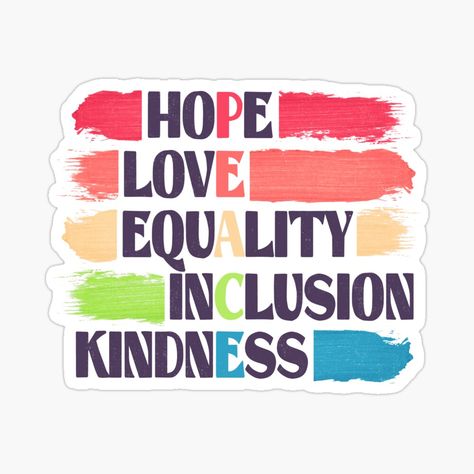 Queer Stickers, Equality Sticker, Equality Pride, Asthetic Pics, Pride Quotes, Gay Rights, Pride Stickers, Human Right, Lifestyle Art