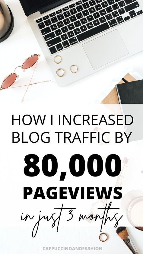 How I Increased Blog Traffic By 80,000 Pageviews in Just 3 Months. And how you can grow your blog traffic and start to make money blogging as a beginner blogger. Shopify Seo, Pinterest Affiliate, Blog Schedule, Shopify Marketing, Pinterest Affiliate Marketing, Blog Business, Blog Planning, Beginner Blogger, Increase Blog Traffic