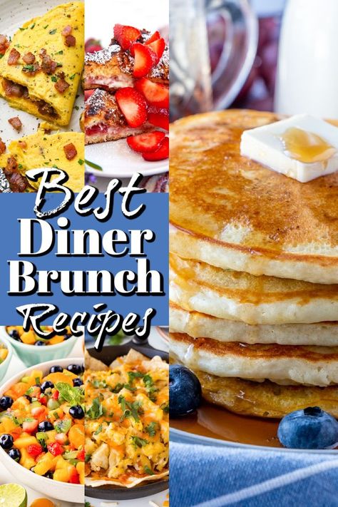 Join us in this diner food roundup as we celebrate an array of classic breakfasts. From your favorite cuisines and hearty dishes that remind us of those diner days, with accessible recipes you can make at home. Diner Breakfast, Weekend Brunch Recipes, Homemade Crepes, Slow Cooker Breakfast Casserole, Diner Food, Healthy Breakfast Casserole, Savory Breakfast Recipes, Slow Cooker Breakfast, Breakfast Recipes Sweet