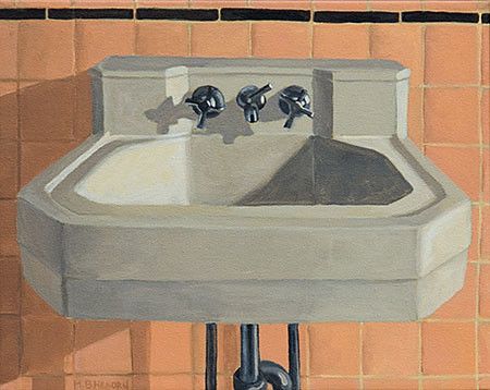 Sink Illustration, Sink Painting, Maira Kalman, Old Sink, Old Bathroom, Aesthetic Rooms, Fine Artist, Old Building, Painting Class