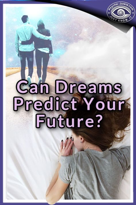 Can dreams tell the future? Of course they can! Carl Jung once said, “We have forgotten the age-old fact that God speaks chiefly through dreams and visions.” Precognitive Dreams, Prayer For My Marriage, Psychic Dreams, Psychic Predictions, God Speaks, Stages Of Sleep, Dreams And Visions, Dream Symbols, Dream Meanings