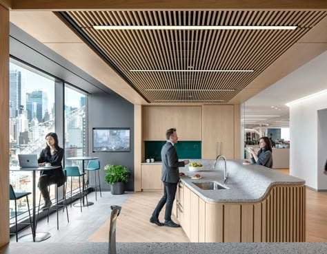 Office For Two, Office Pantry, Office Fitout, Hudson Yards, Interior Office, Office Snapshots, Workplace Design, Workspace Design, Pantry Design