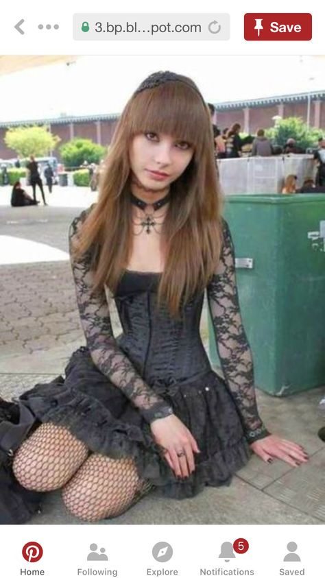 Unknown, pretty, CD Gothic Fashion Victorian, Goth Women, Goth Beauty, Fishnet Tights, Fishnet Stockings, Gothic Beauty, Gothic Dress, Emo Scene, Gothic Girls