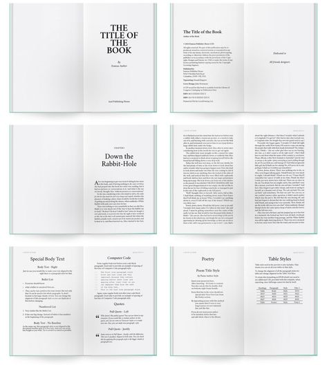 Typography Book Layout, Book Typography, Book Design Templates, Minimal Book, Book Editorial Design, Template Book, Indesign Layout, Minimalist Book, Master Thesis