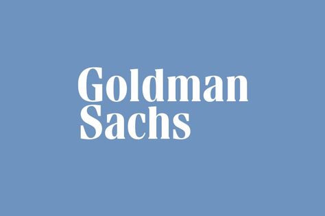 The elegant "Goldman Sachs" logo, based on Bodoni's eponymous typeface, was deemed insufficiently legible at small sizes (like, for instance, the phone on which you're probably reading this.) Investment Banker, Investment Bank, Vision 2024, Goldman Sachs, Design Agency, The North Face Logo, Logo Branding, Retail Logos, Investment