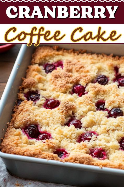 Baking With Fresh Cranberries, Cranberry Mimosa Breakfast Cake, Allrecipes.com Desserts, Cranberry Cake Recipes Easy, Cranberry Bundt Cake Recipes, Christmas Morning Coffee Cake, Cranberry Bread With Fresh Cranberries, Fresh Cranberry Dessert Recipes, Christmas Coffee Cake Recipes