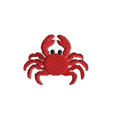 Mini Crab 2 - 3 Sizes! - Products - SWAK Embroidery Sew Cha Cha Crab Embroidery, Crab Illustration, Hand Embroidery Videos, Cute Patches, Embroidery Videos, Princess Bubblegum, Hand Embroidery Pattern, Character Design Animation, Quirky Design