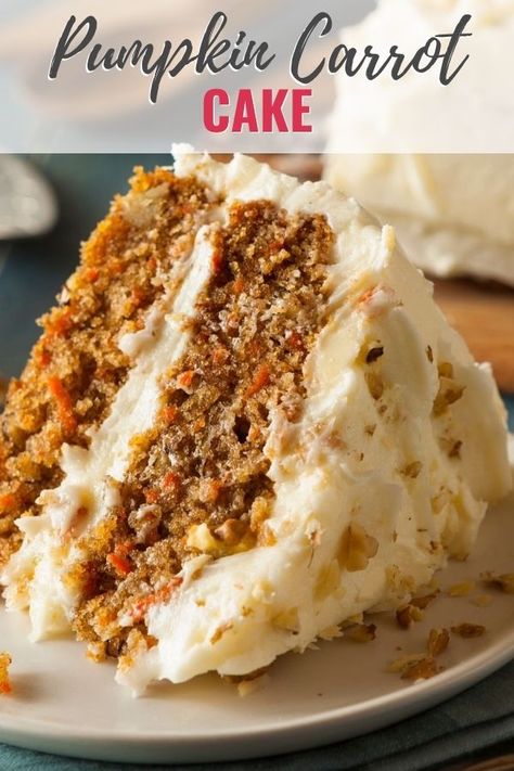 Pumpkin Carrot Cake Recipe, Carrot Cake Recipe Homemade, Carrot Cake With Pineapple, Homemade Carrot Cake, Keto Chocolate Cake, Pumpkin Cake Recipes, Vegan Carrot Cakes, Best Carrot Cake, Homemade Cake Recipes