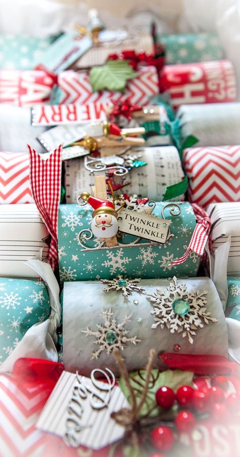 DIY Christmas Bonbons (part 1) | Scrapbook Creations Christmas Bonbons, Cracker Ideas, Christmas Bon Bons, Homemade Christmas Crackers, Christmas Bon Bon, Diy Christmas Crackers, Dove Chocolate, English Christmas, Christmas Cracker