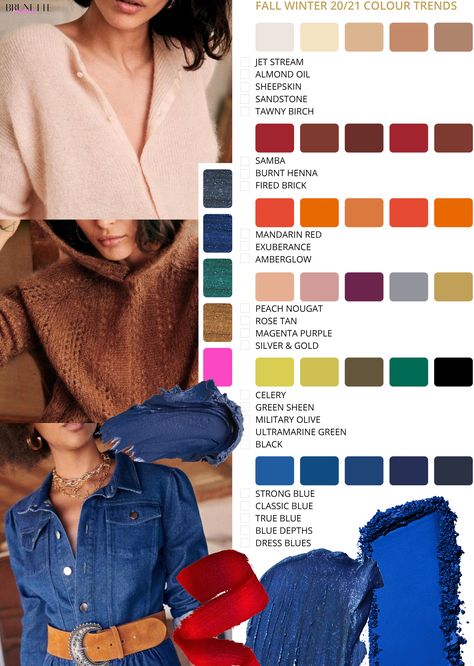 Wondering what #colors are #infashion for #fall2020 #winter2021 ? These #colours are the most #fashionable right now. Visit Brunette from Wall Street to see what to shop in this season's most trending colours now! Fashion Colours 2023, Winter Colors Outfits, Crochette Patterns, Colours 2023, Style For Fall, Fall Winter Fashion Trends, Colour Trends, Color Trends Fashion, Wearing All Black