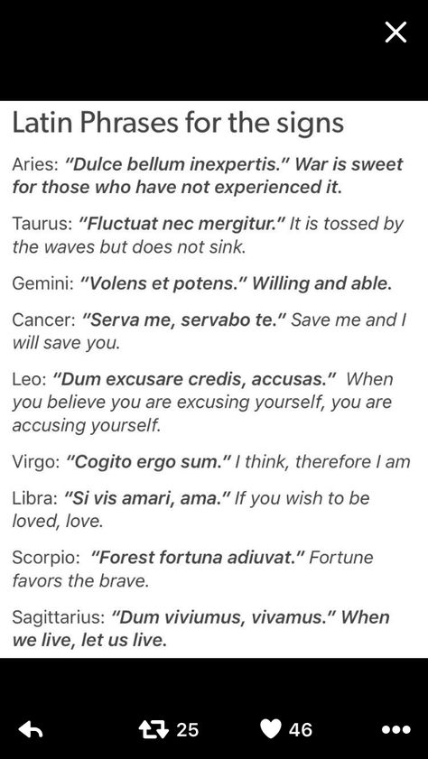 Latin phrases Latin Tattoo, Sagittarius Astrology, Latin Quotes, Latin Language, Latin Phrases, Latin Words, Different Languages, Book Writing Tips, Writing Words