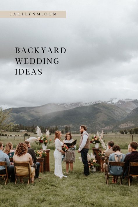 Picnic Table Wedding Reception, Floral Wedding Arrangements, Picnic Table Wedding, Colorful Floral Wedding, Montana Wedding Venues, Rainy Day Wedding, Chelsea Wedding, Backyard Weddings, Small Gathering