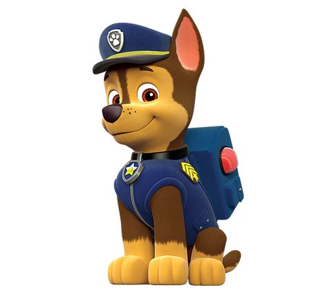 Chase From Paw Patrol, Paw Patrol Tower, Paw Patrol Png, Paw Patrol Stickers, Paw Patrol Cartoon, Psi Patrol, Paw Patrol Chase, Everest Paw Patrol, Disney Canvas Art