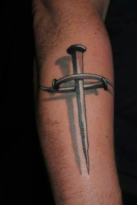 . Christian Warrior Tattoos For Men, Disciple Tattoo, Dog Tags Tattoo, Truck Tattoo, Christian Tattoo, Band Tattoo Designs, Cross Tattoo For Men, New Tattoo Ideas, Warrior Tattoos