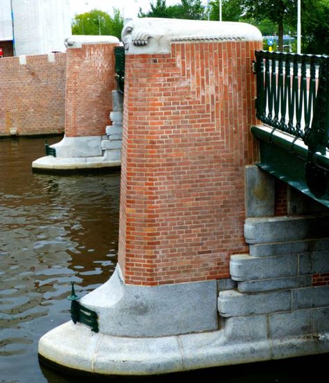 Top 10 Amsterdam School highlights | I amsterdam Wrought Iron Front Door, School Buildings, Amsterdam School, Sensory Art, I Amsterdam, Brick Architecture, Amsterdam City, Social Housing, Dutch Artists