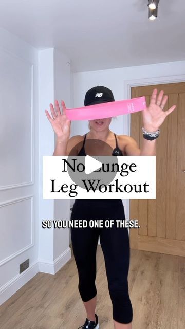 Cara Metz on Instagram: "🔥 No-Lunge Leg Workout🔥

Ready for a killer leg workout WITHOUT lunges? 

Let’s do this! 💪 
All you need is a resistance band (fabric or regular). 

Follow these steps for a super effective routine that targets your legs and glutes:

1️⃣ Place the band under your foot and pulse it up. 
2️⃣ Switch legs and repeat on the other side. 
3️⃣ Move the band up to your thighs. This is a half sit: toe on the floor, heel up, and sink down, pulse with resistance. 
4️⃣ Repeat on the other leg. 
5️⃣ Side-to-side squat. Stay wide with the band for resistance—don’t let those knees cave in! 
6️⃣ Repeat on both sides. 
7️⃣ Pulse back: toe angled to the floor, heel up, and pulse with a slightly bent standing leg. 
8️⃣ Finisher: come up onto your toes, sink down, and push your knee Standing Leg Workout, Band Leg Workout, Side Squat, Killer Leg Workouts, Leg Workout With Bands, Leg Exercise, Killer Legs, Cave In, Thigh Exercises