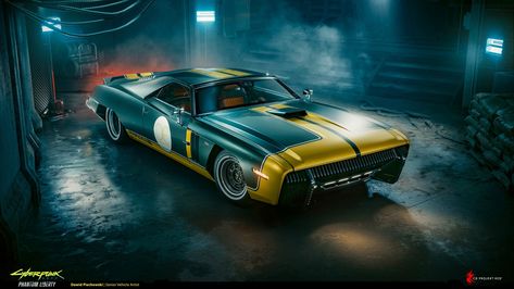 ArtStation - Cyberpunk 2077 Phantom Liberty - Quadra Sport R7 Netrunner, Dawid Piechowski